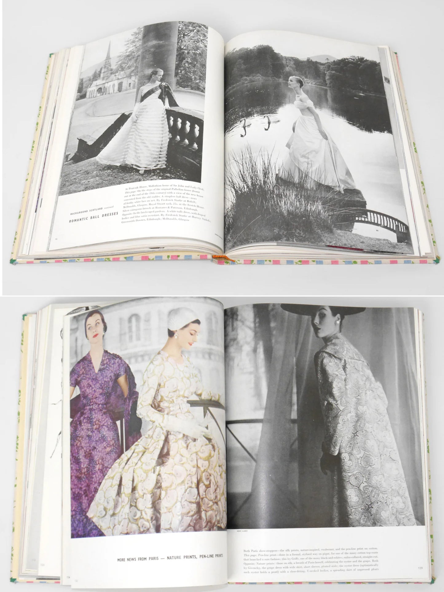 Bound Vintage Fashion Magazine Issues - VOGUE UK 1953