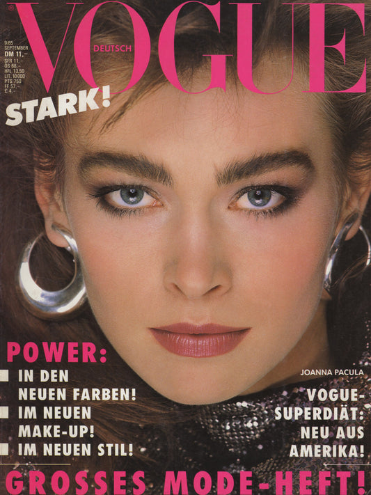 VOGUE GERMANY September 1985