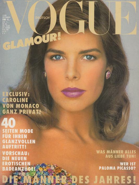 VOGUE GERMANY December 1985