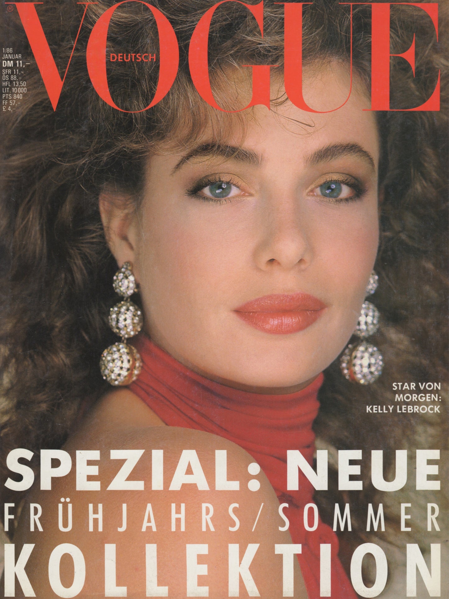 VOGUE GERMANY January 1986