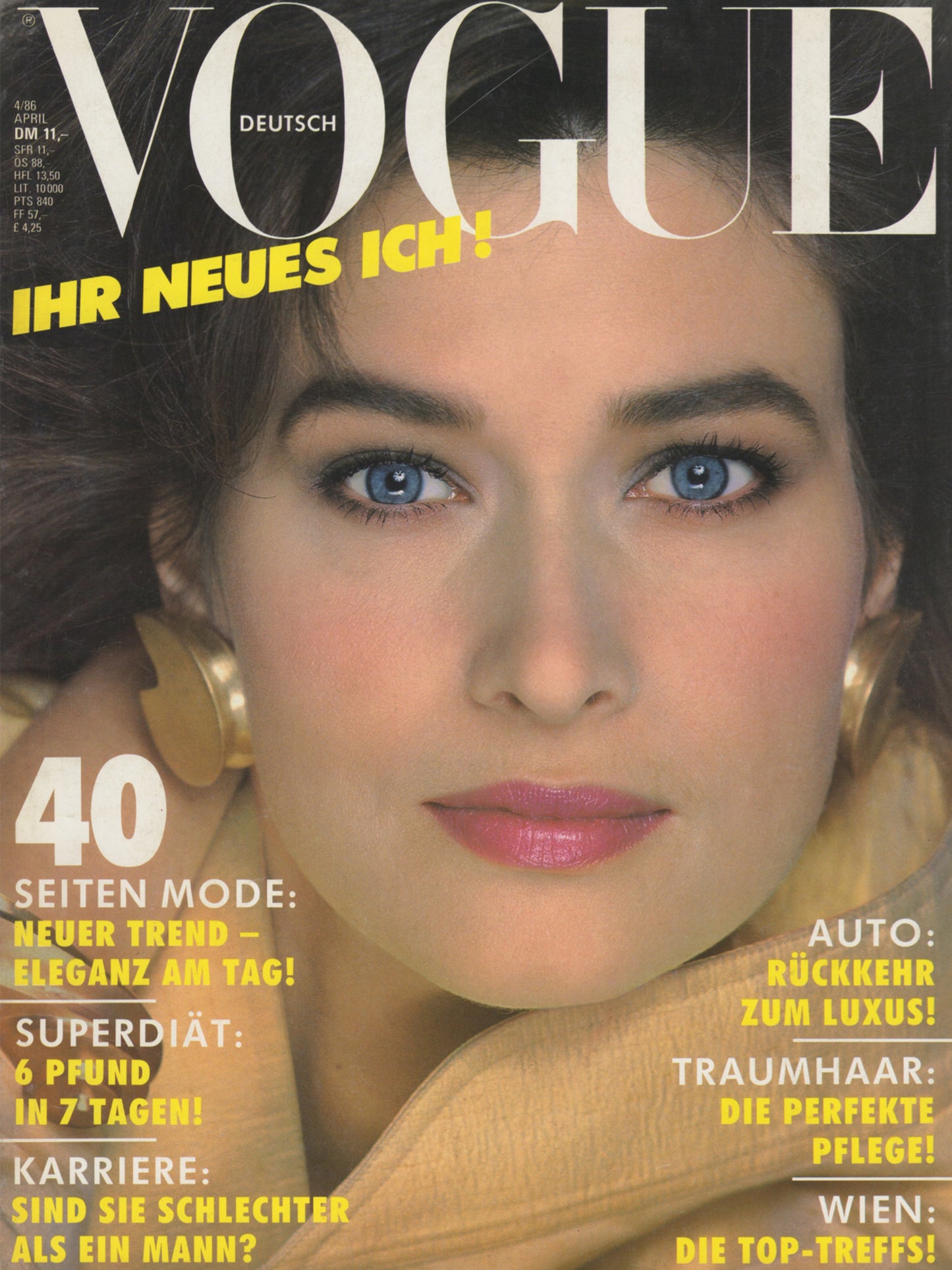 VOGUE GERMANY April 1986