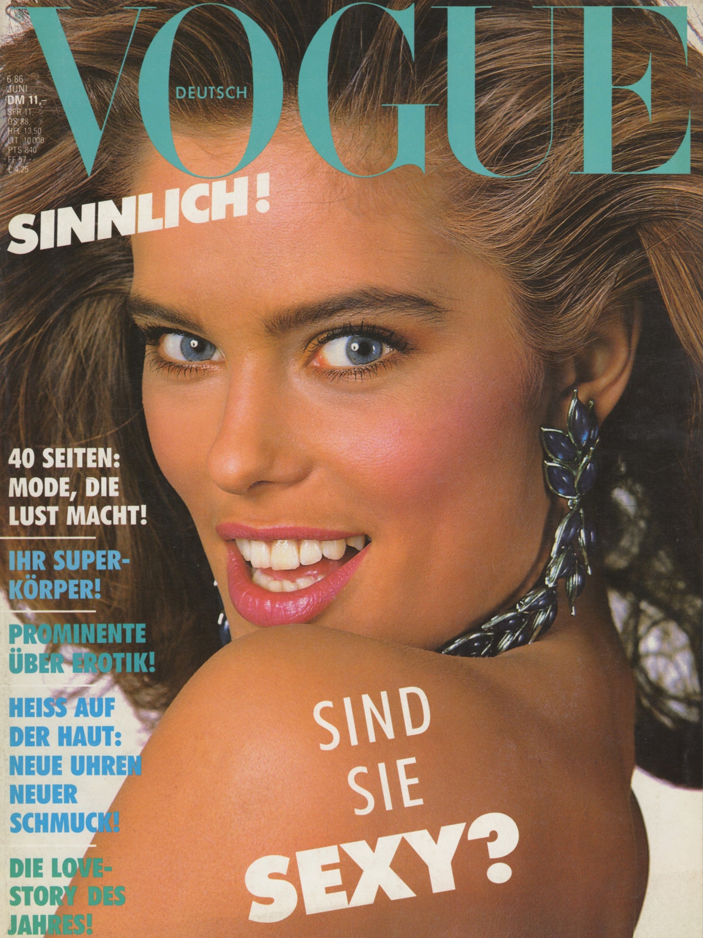 VOGUE GERMANY June 1986