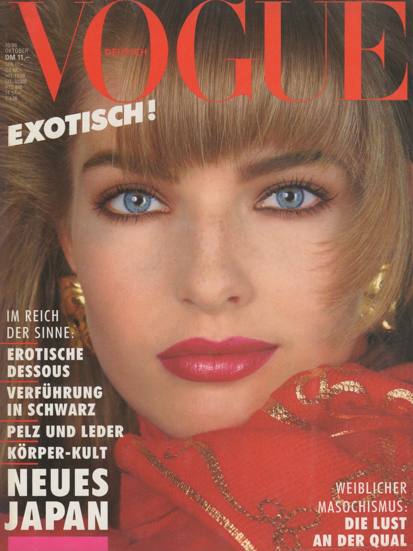 VOGUE GERMANY October 1986