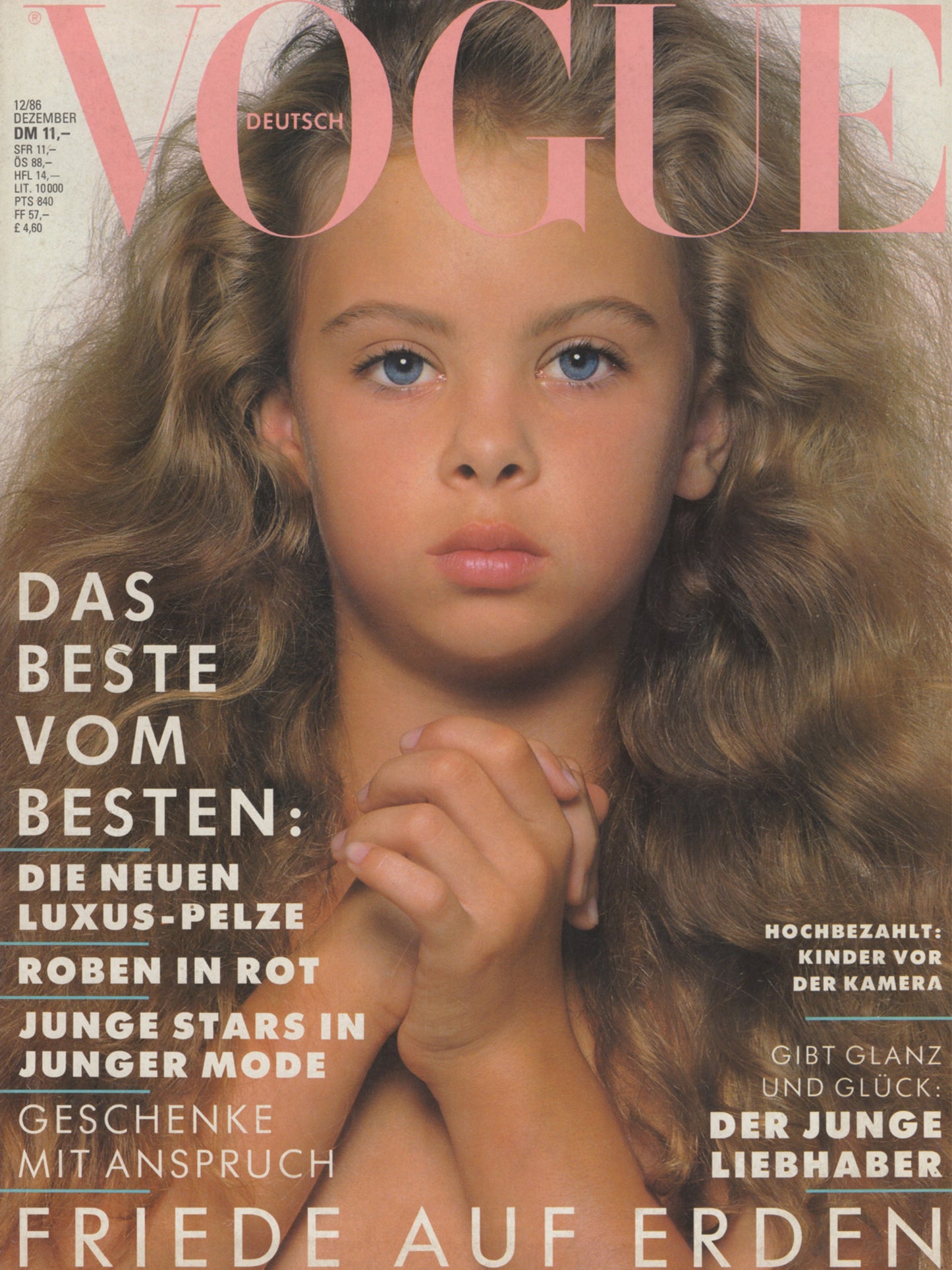 VOGUE GERMANY December 1986