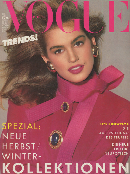 VOGUE GERMANY July 1987