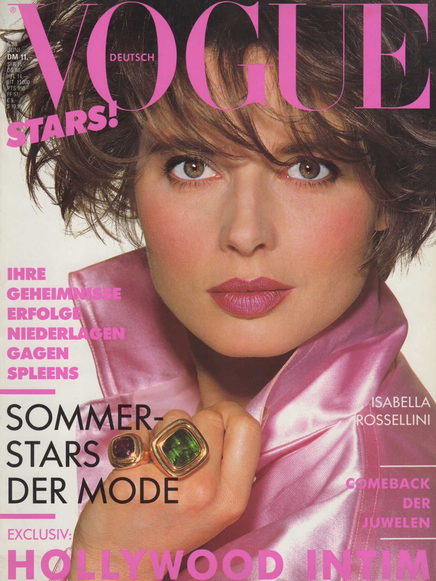 VOGUE GERMANY June 1988