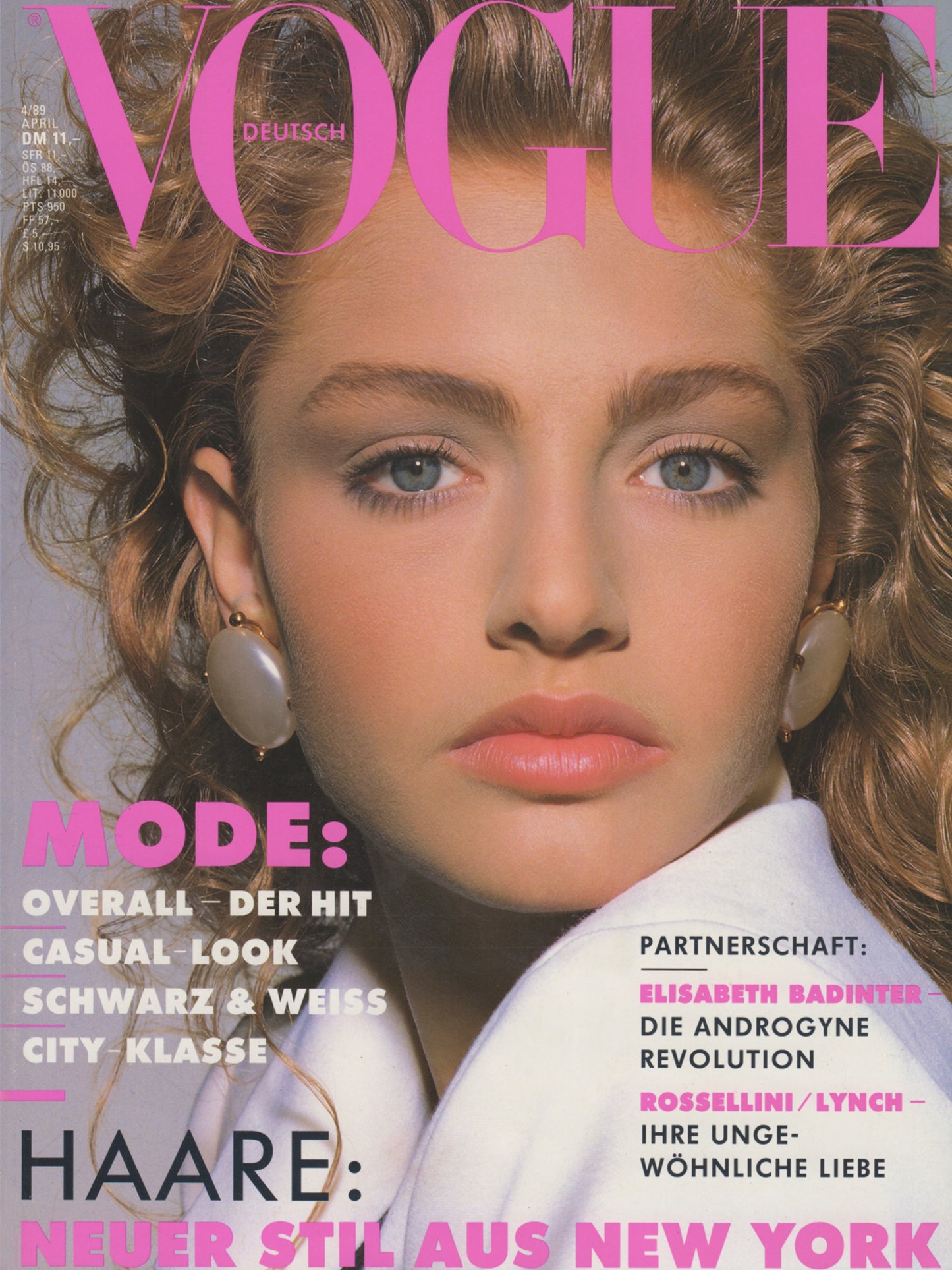 VOGUE GERMANY April 1989