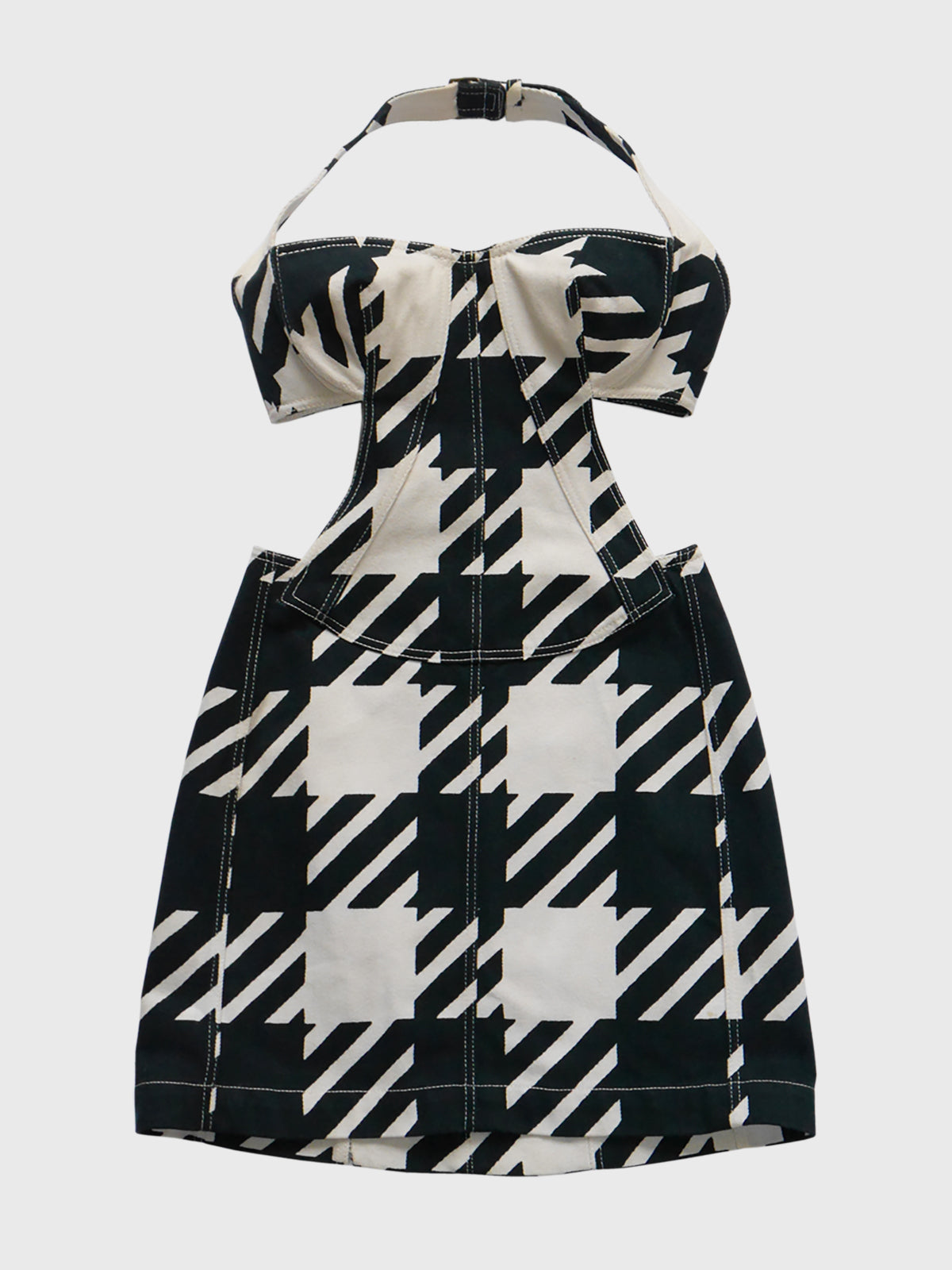 AZZEDINE ALAïA Spring 1991 Tati Mini Dress With Cut-Out Details