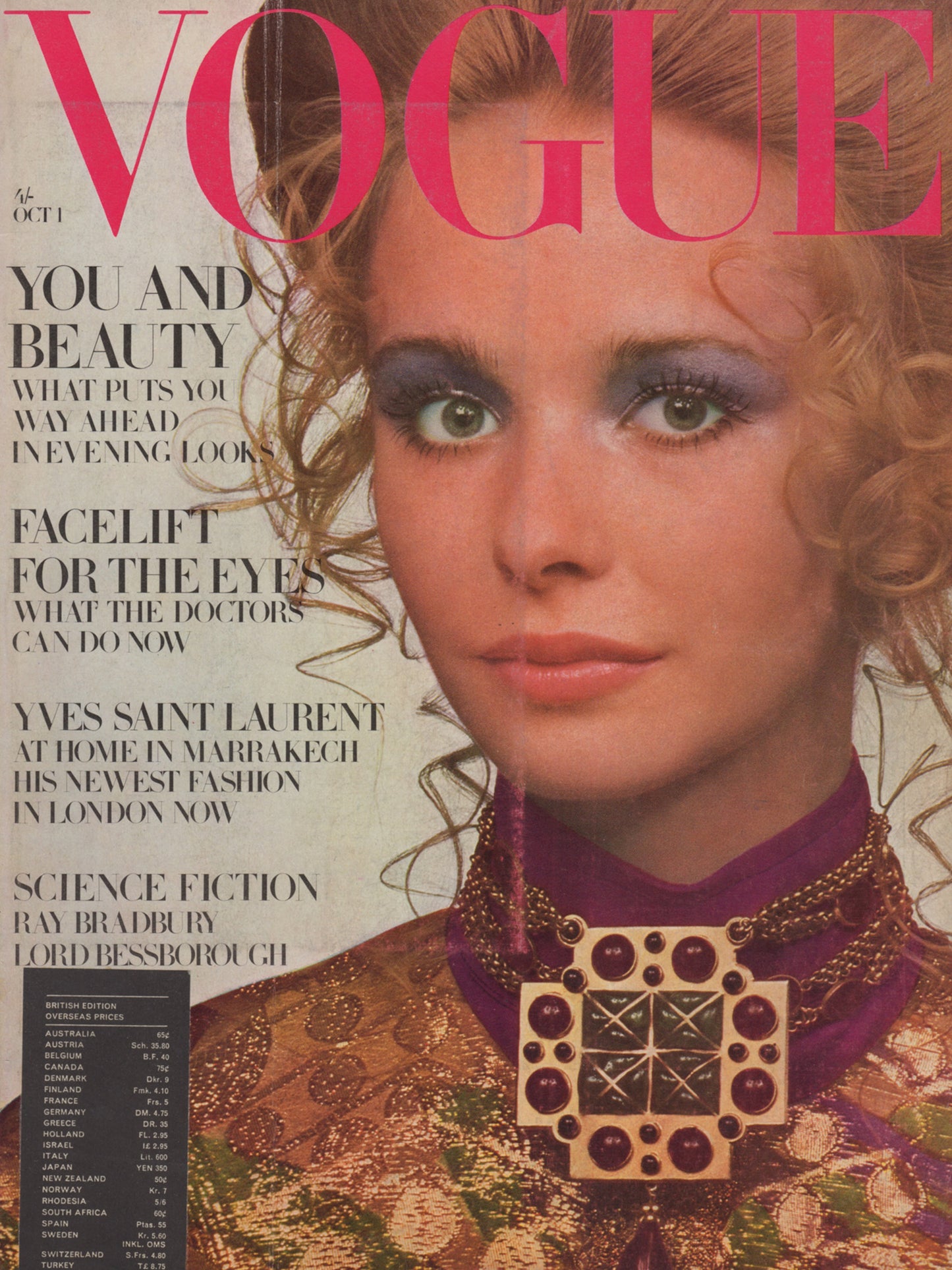 British VOGUE UK October 1, 1969