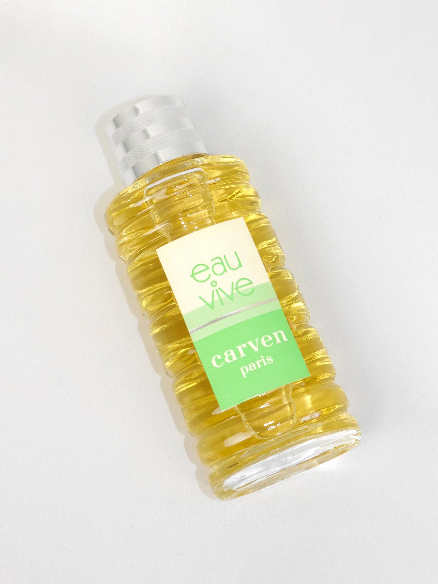 CARVEN Eau Vive (1966) 60 ml Eau de Cologne EdC Splash Vintage Perfume 1960s 1970s Version