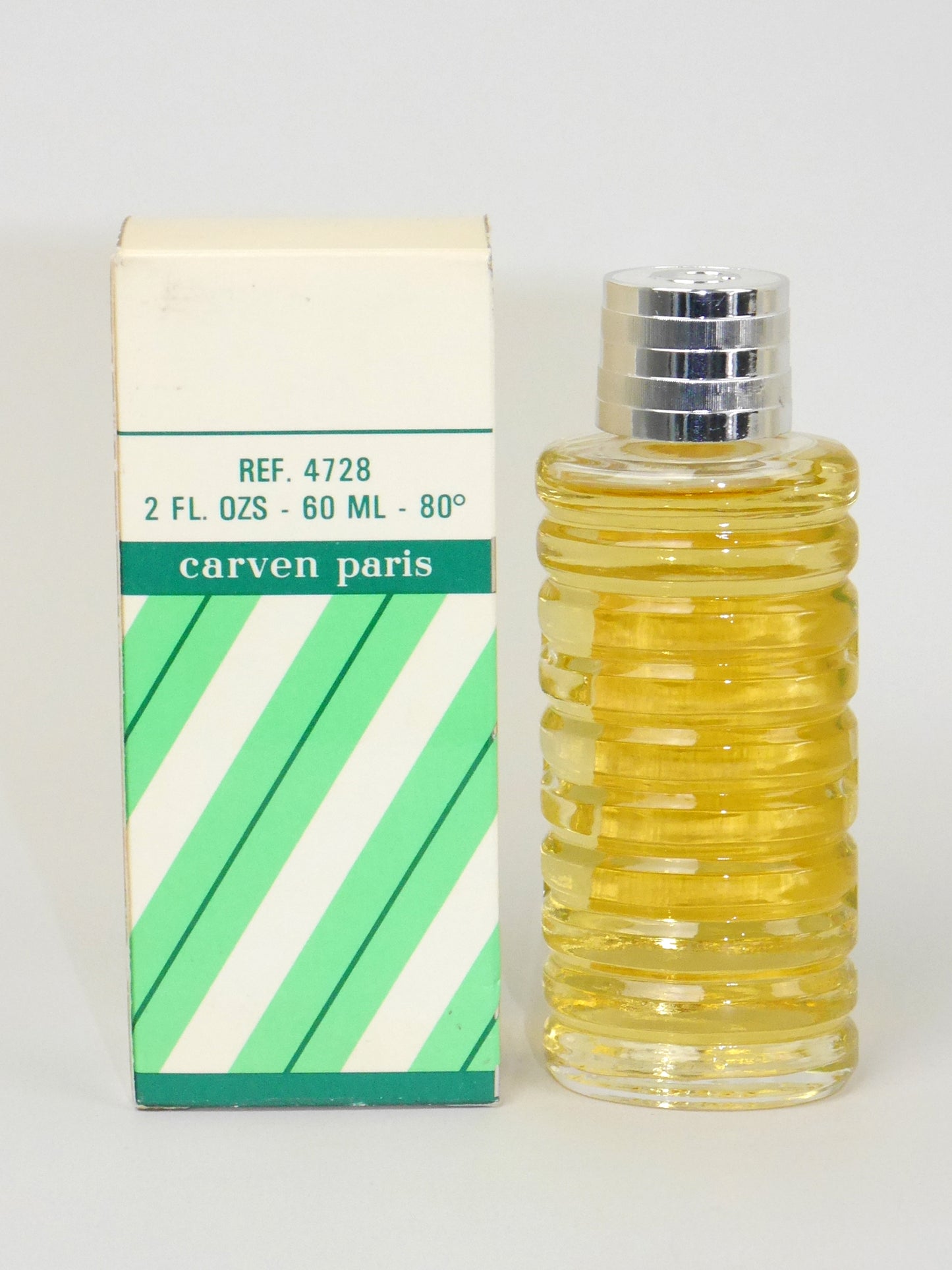CARVEN Eau Vive (1966) 60 ml Eau de Cologne EdC Splash Vintage Perfume 1960s 1970s Version