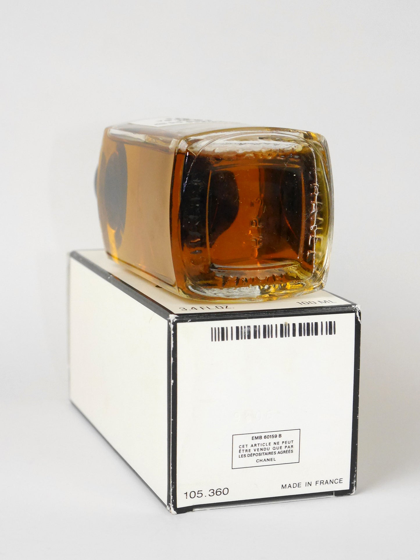 CHANEL No. 5 (1921) 100 ml Eau de Toilette EdT Splash Vintage Perfume Parfum 1980s 1990s Version