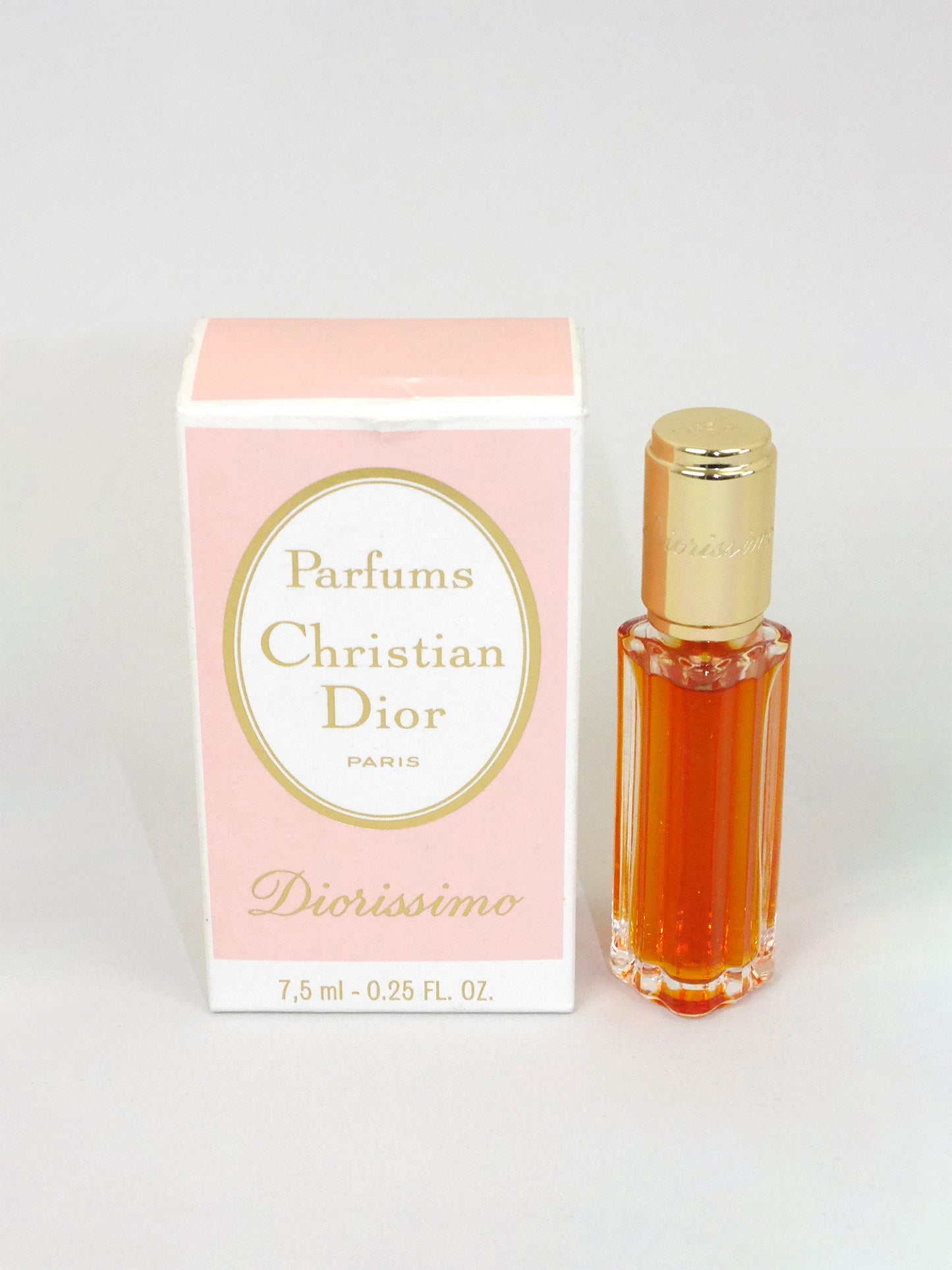 CHRISTIAN DIOR Diorissimo (1956) 7,5 ml Perfume Extrait de Parfum 1960s Vintage Rare