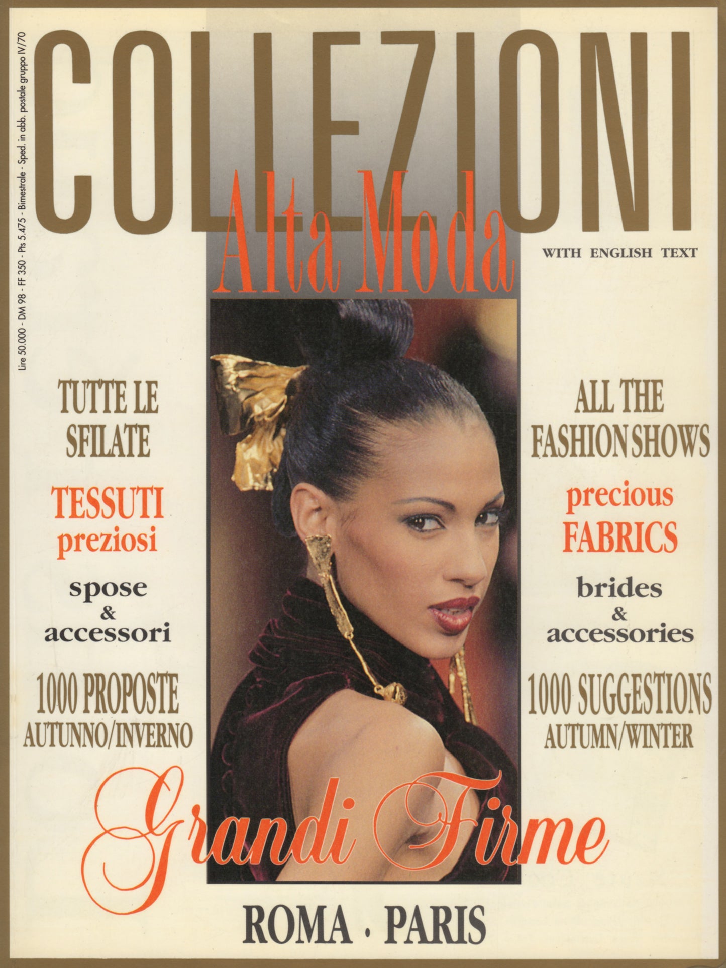 COLLEZIONI N. 30 Haute Couture Alta Moda Fall 1992/1993