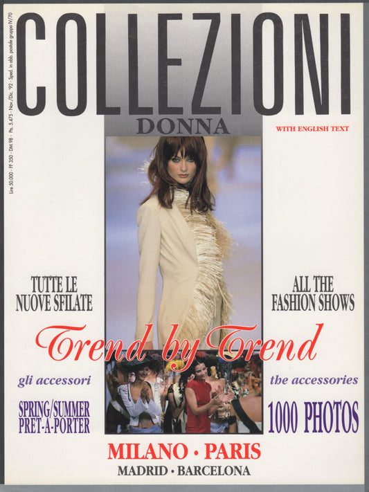 COLLEZIONI Donna N. 31 Prêt-à-Porter Ready-to-Wear Spring 1993