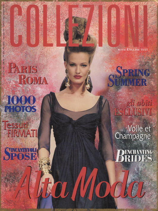 COLLEZIONI N. 39 Haute Couture Alta Moda Spring 1994