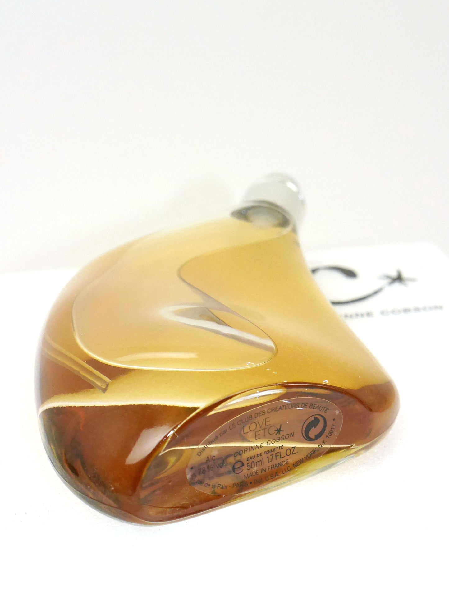 CORINNE COBSON Love Etc. (1999) 50 ml Eau de Toilette Natural Spray 1990s Vintage Perfume