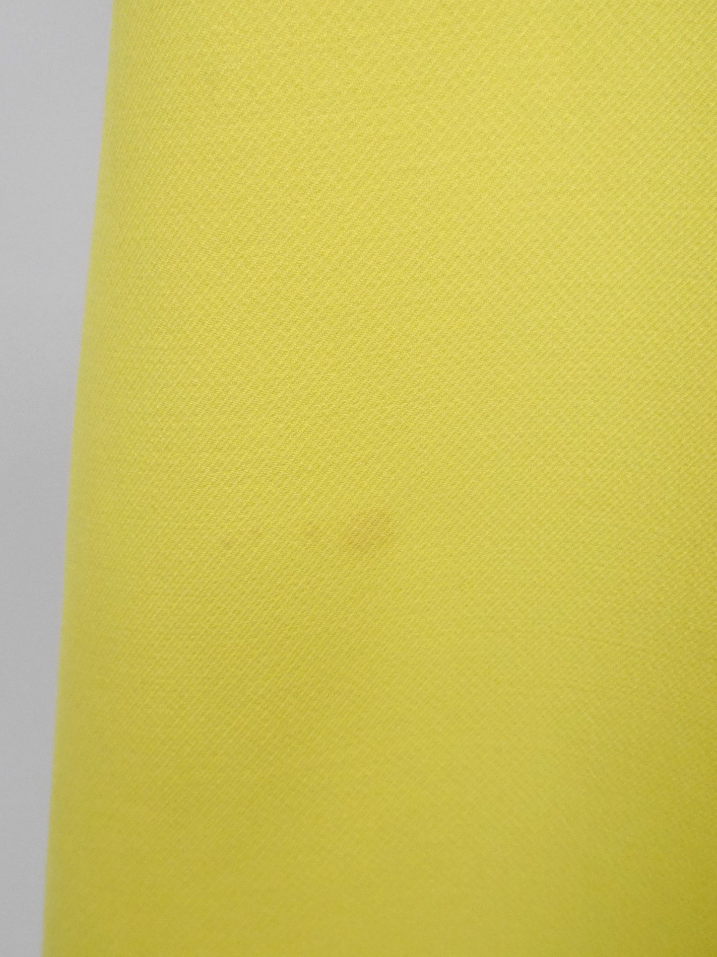 COURRÈGES Couture Future 1960s 1970s Vintage Yellow Maxi Dress Size XS-S