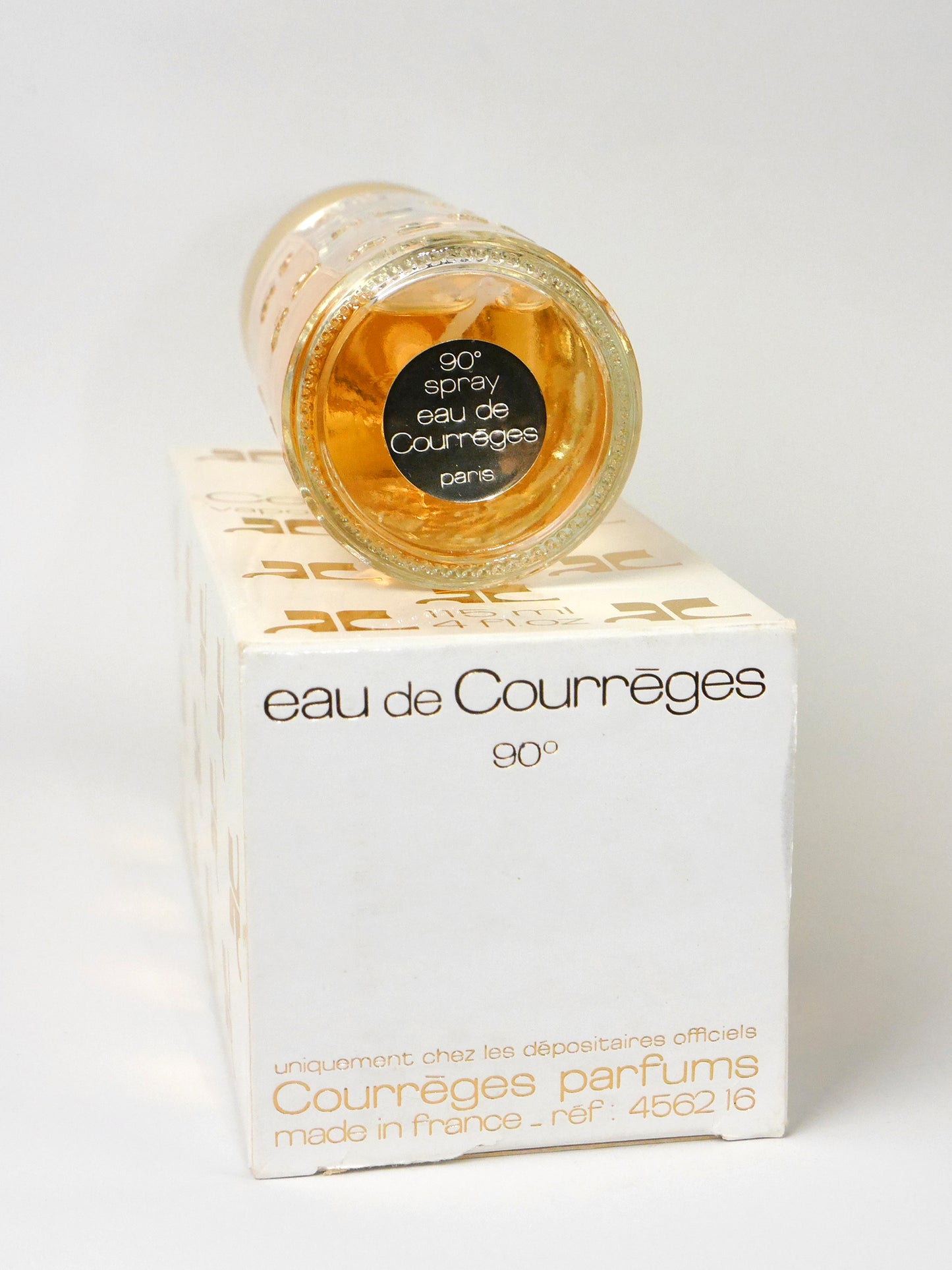 COURRÈGES Eau de Courrèges (1974) 115 ml Eau de Toilette EdT Spray 1970s Vintage Perfume Parfum