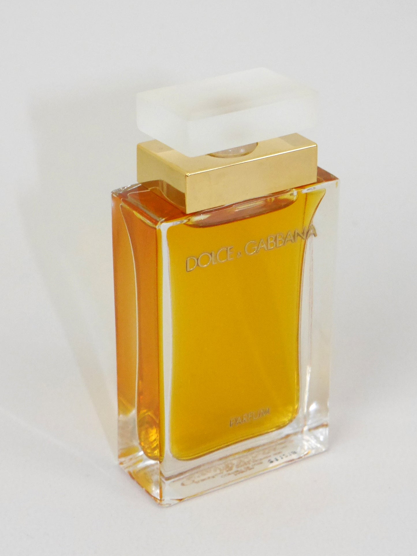 DOLCE & GABBANA (1992) 15 ml Extrait de Parfum Pure Perfume 1990s Vintage Fragrance