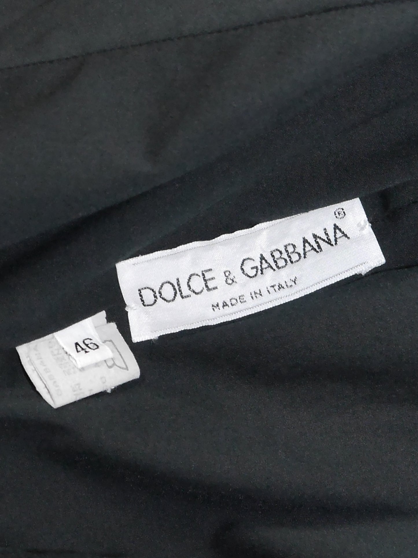 DOLCE & GABBANA Spring 1992 Vintage Backless Mini Dress w/ Tulle Skirt Runway Design Size M