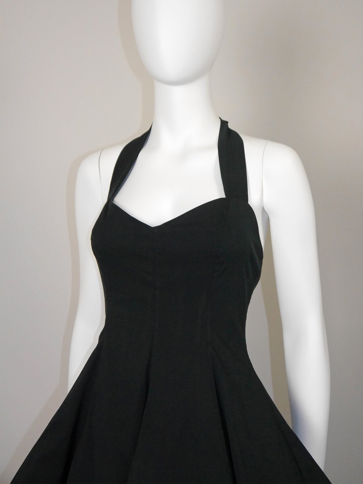 DOLCE & GABBANA Spring 1992 Vintage Backless Mini Dress w/ Tulle Skirt Runway Design Size M