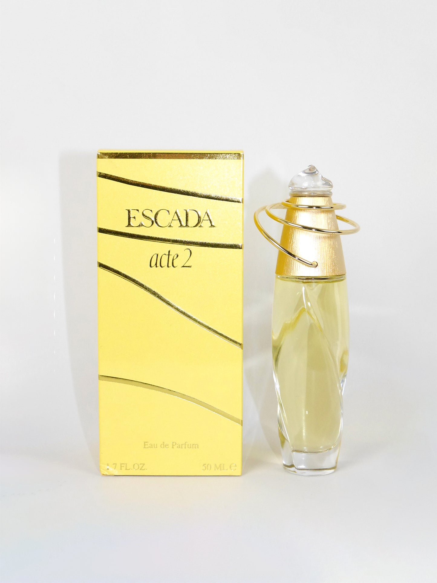 ESCADA Acte 2 (1995) 50 ml Eau de Parfum EdP Splash Vintage Perfume
