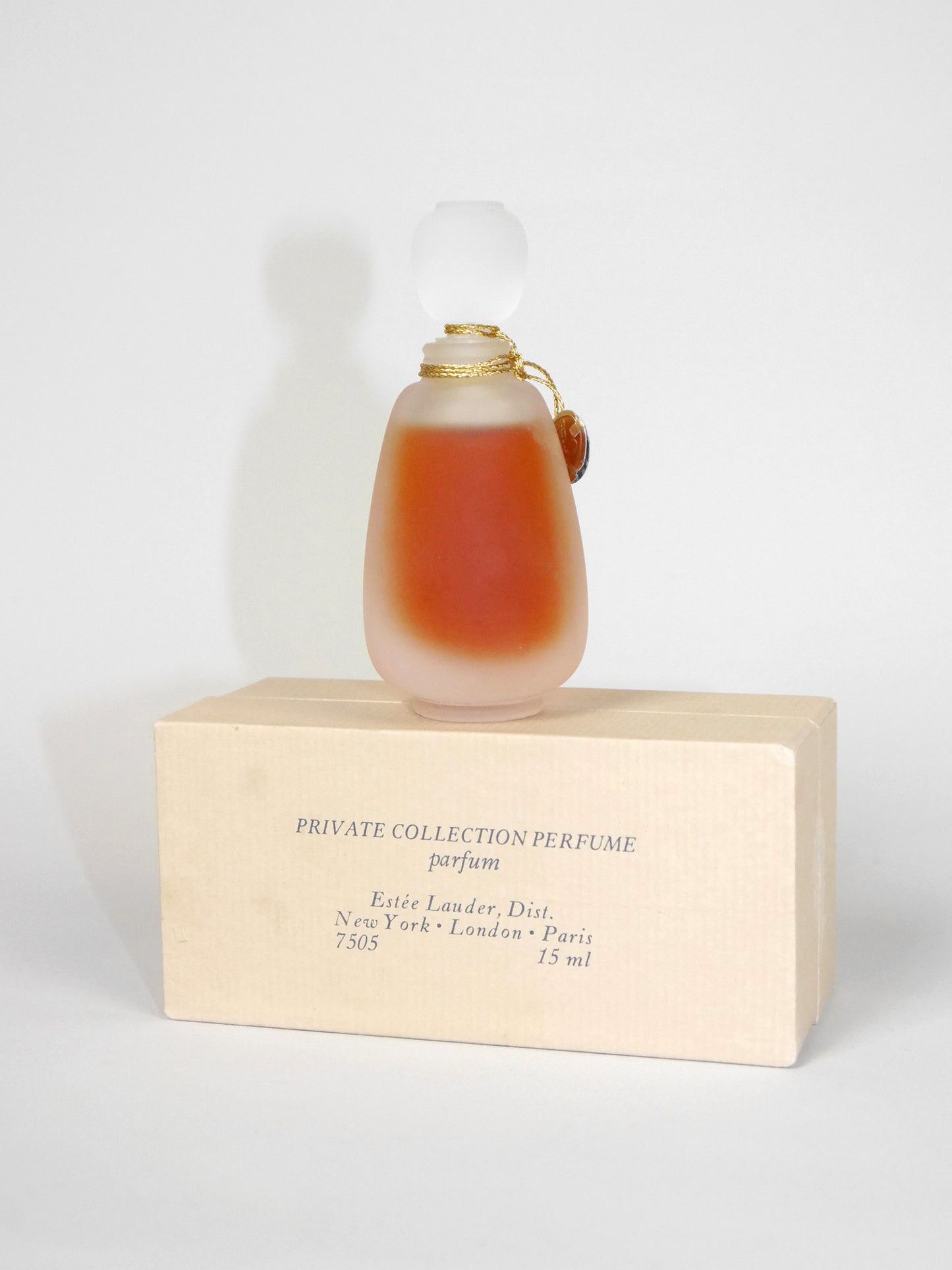 ESTÉE LAUDER Private Collection (1973) 15 ml Parfum 1970s Vintage Perfume Sealed w/ Box