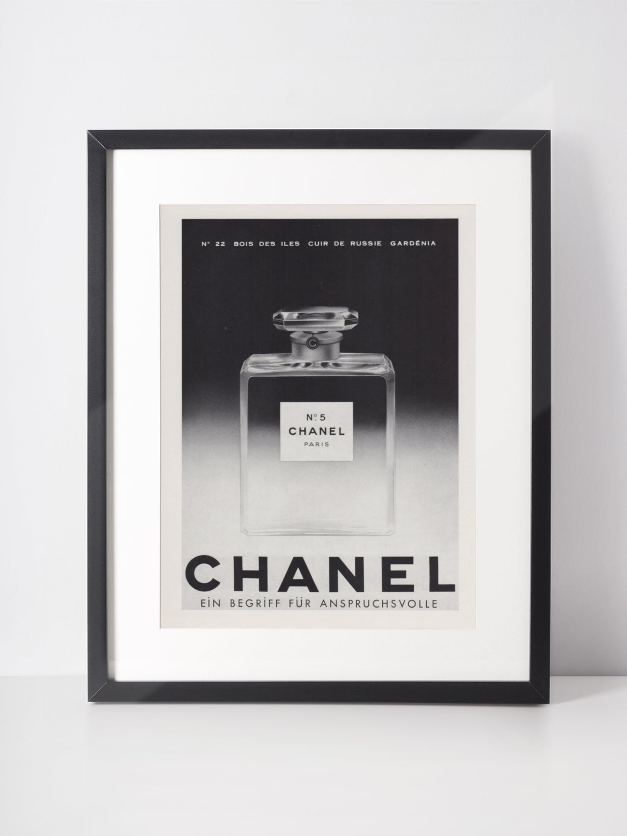 CHANEL 1954 Vintage Print Advertisement No. 5 Perfume Parfum
