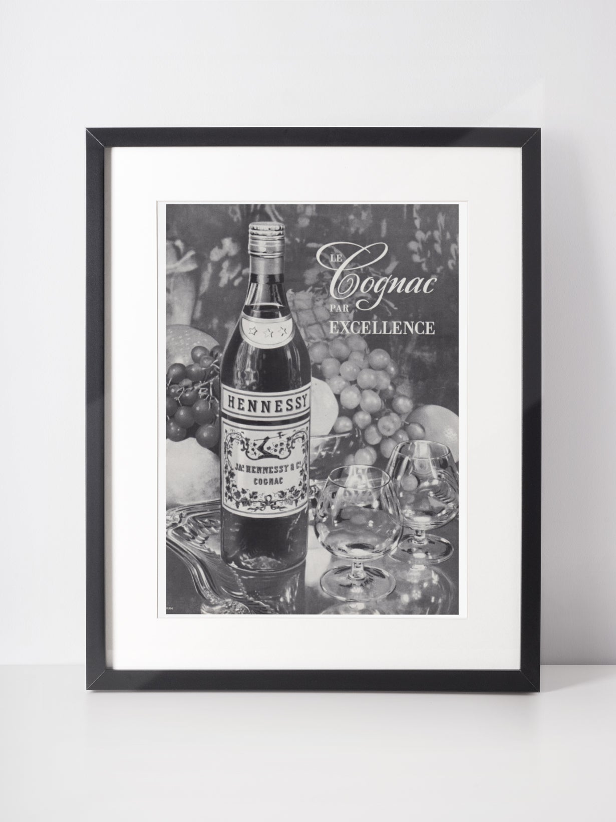 HENNESSY 1954 Vintage Print Advertisement Cognac Drinks