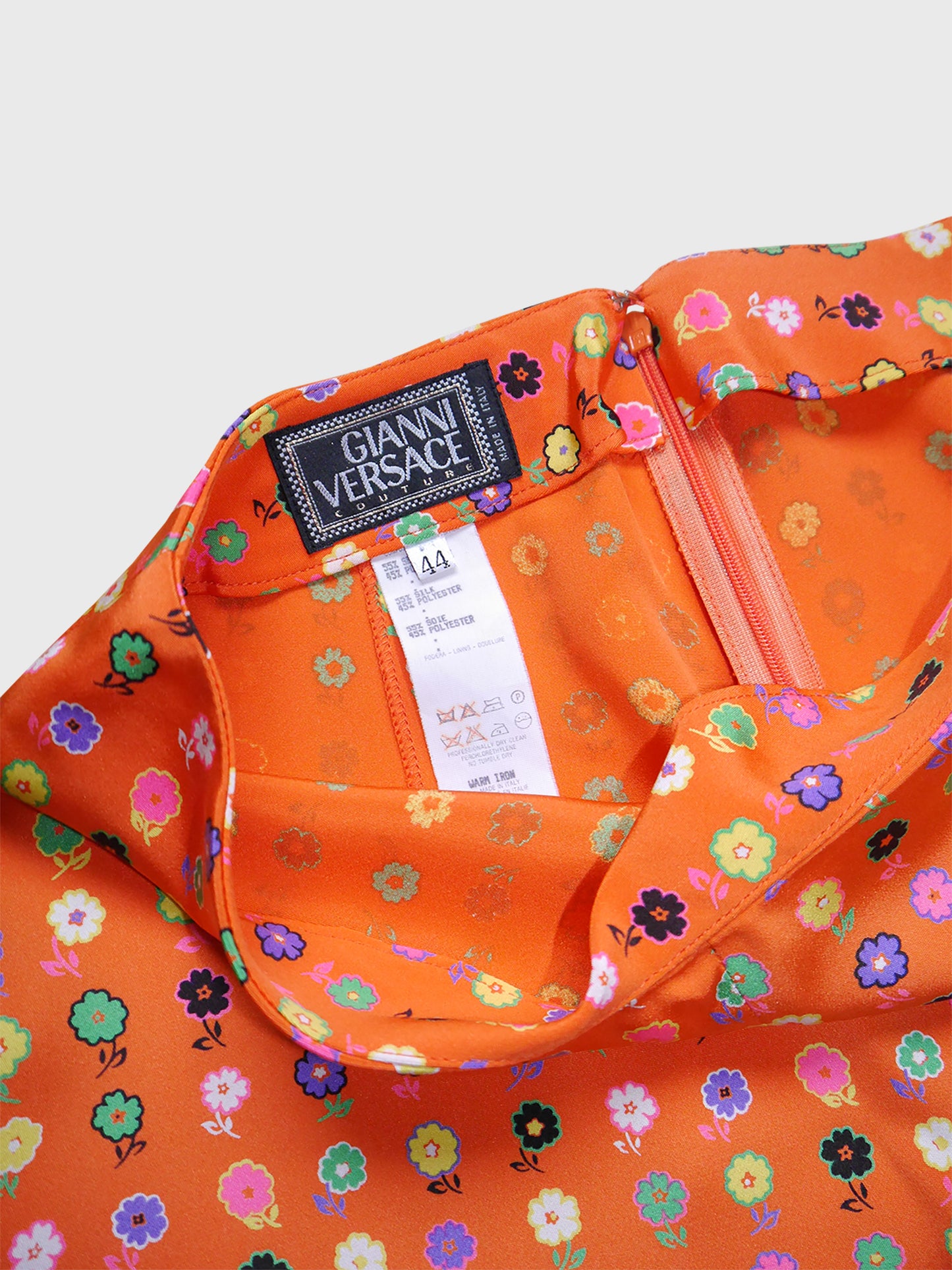 GIANNI VERSACE Couture Spring 1993 Flared Pants As Modeled By Naomi Campbell