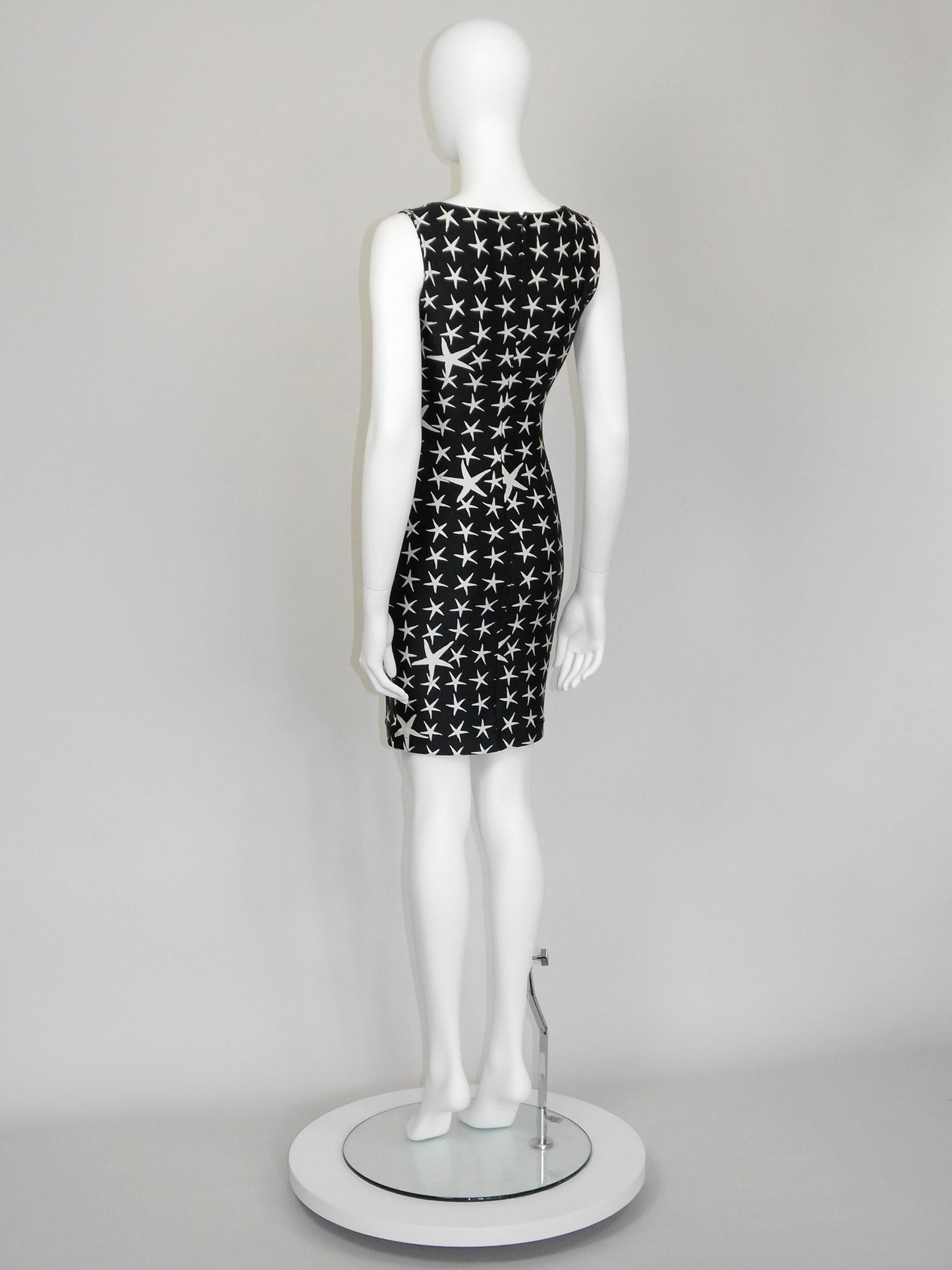 GIANNI VERSACE Spring 1996 Atelier Collection Vintage Starfish Bodycon Mini Dress Size S