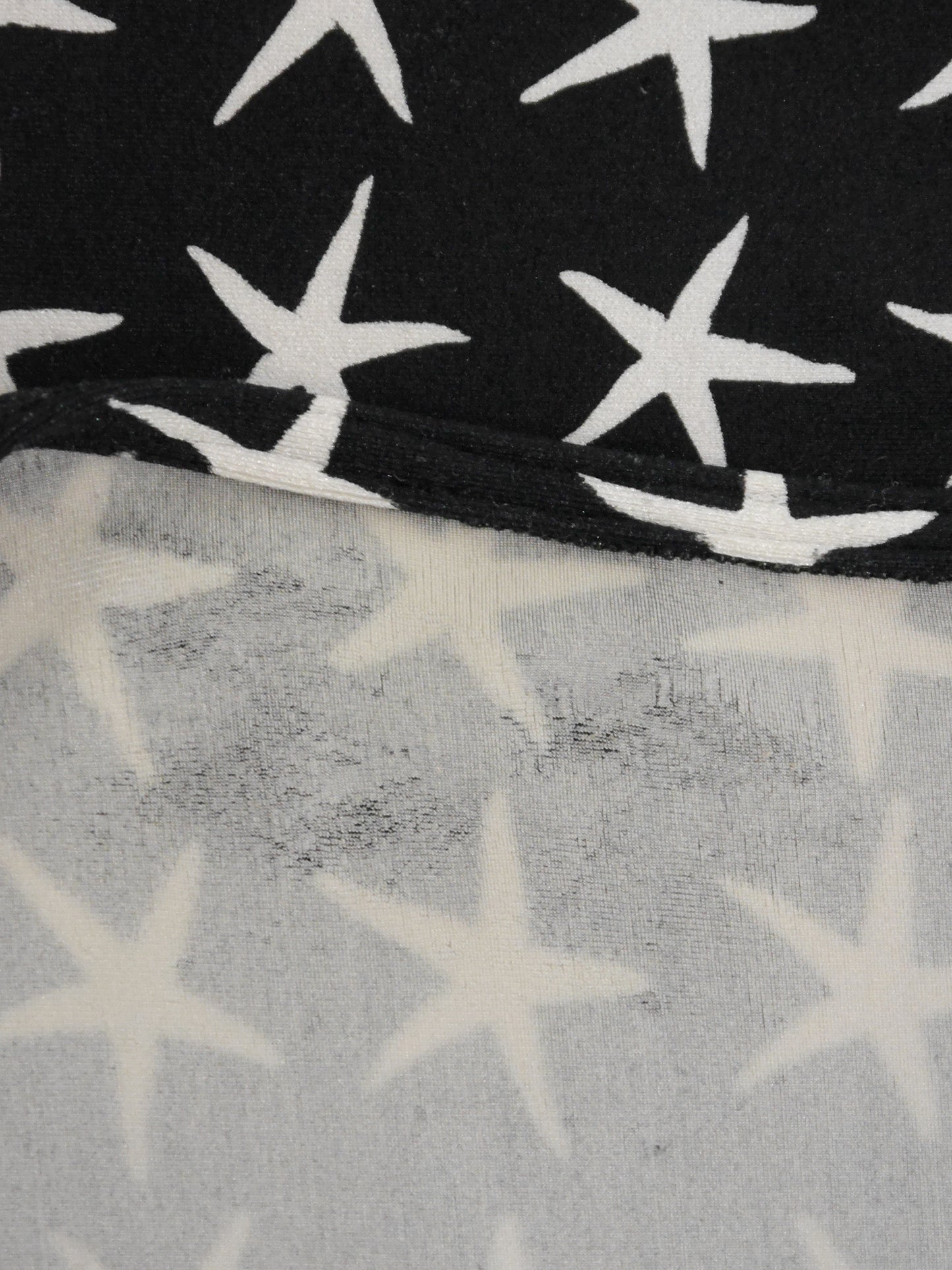 GIANNI VERSACE Spring 1996 Atelier Collection Vintage Starfish Bodycon Mini Dress Size S