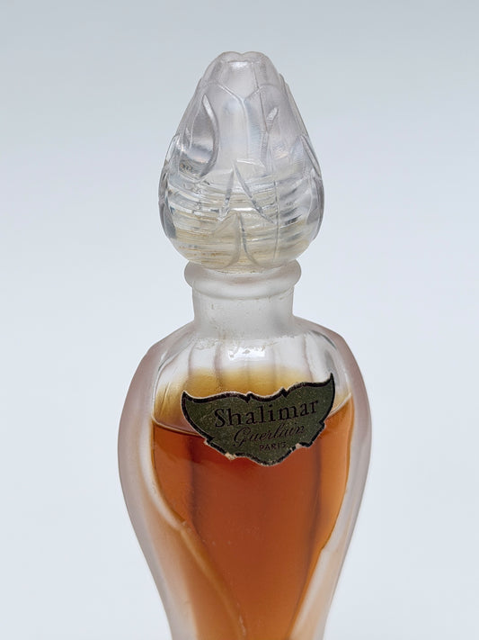 GUERLAIN Shalimar (1925) 15 ml Extrait de Parfum Amphora Bottle 1970s Vintage Perfume