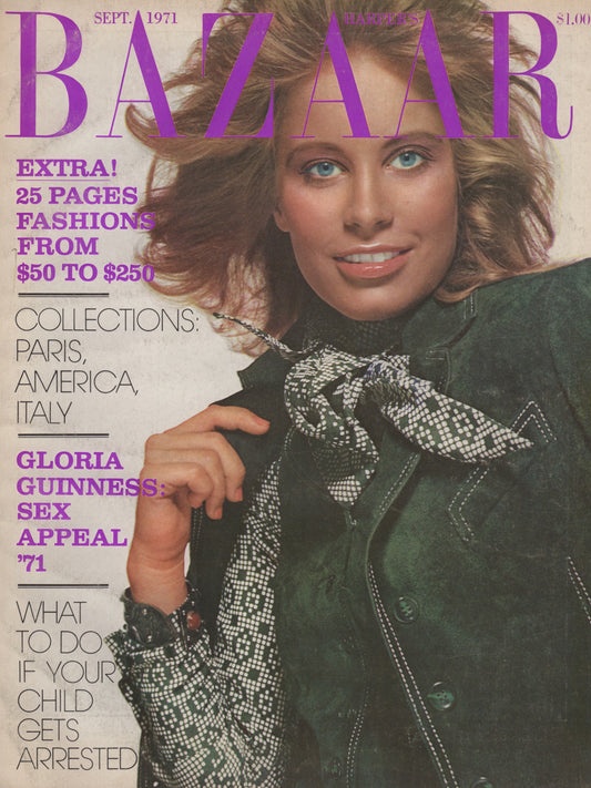 HARPER'S BAZAAR US September 1971