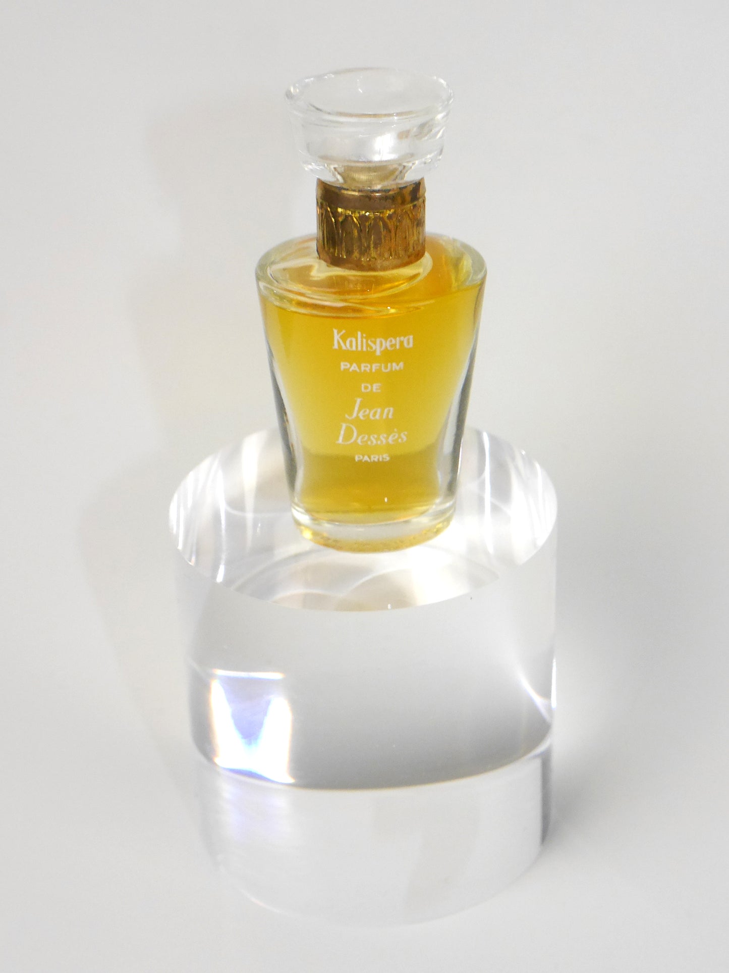 JEAN DESSÈS Kalispera (1962) 7,5 ml Extrait de Parfum 1960s Vintage Perfume Discontinued Rare