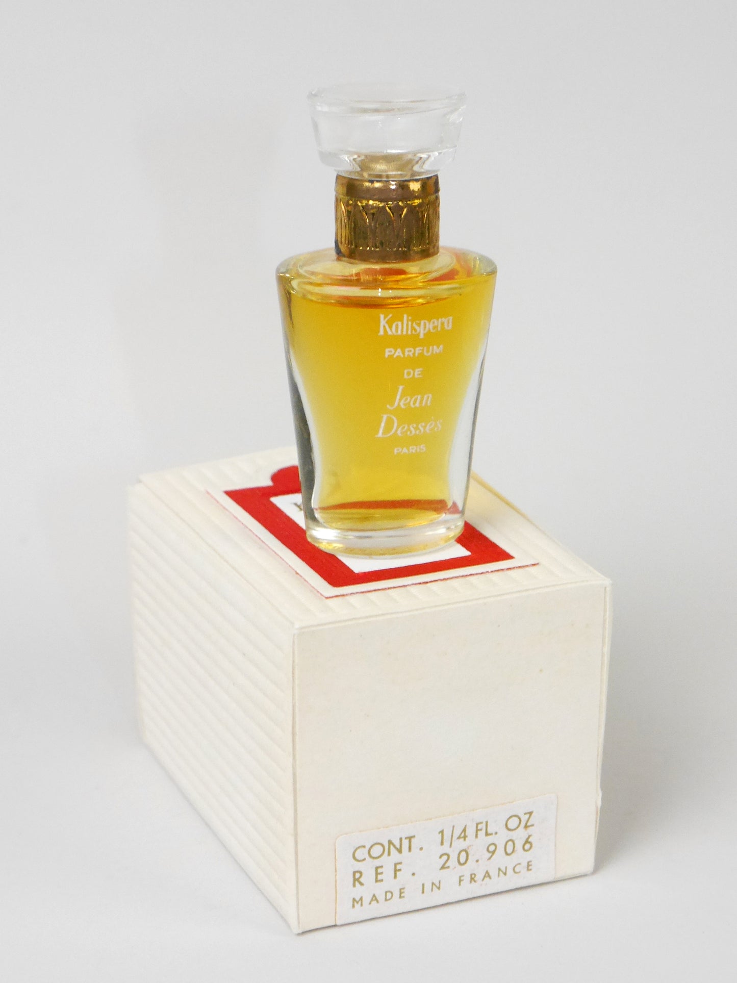JEAN DESSÈS Kalispera (1962) 7,5 ml Extrait de Parfum 1960s Vintage Perfume Discontinued Rare