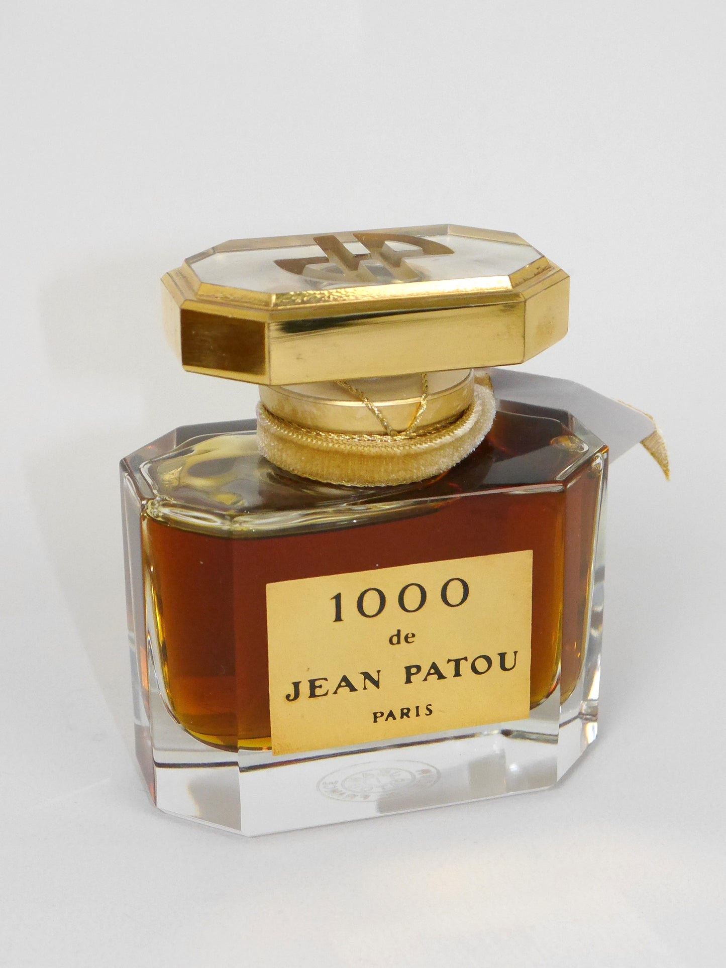 JEAN PATOU 1000 (1972) 60 ml Extrait de Parfum 1970s Vintage Perfume Sealed w/ Box