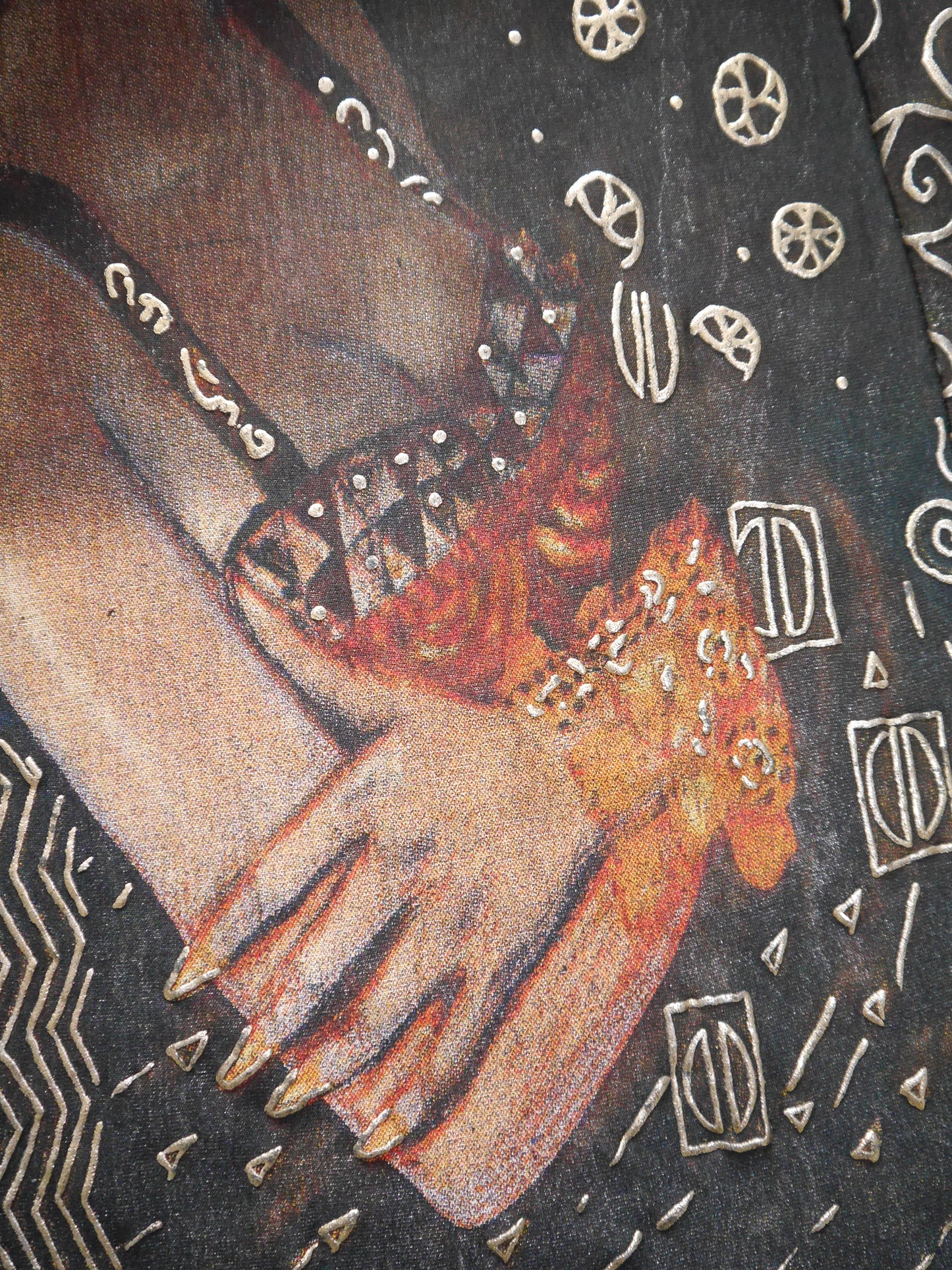 JEAN PAUL GAULTIER Spring 1989 Vintage Rare Jumpsuit w/ Elaborate Print Size S-M