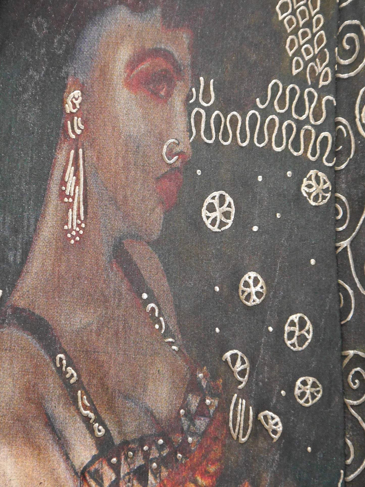 JEAN PAUL GAULTIER Spring 1989 Vintage Rare Jumpsuit w/ Elaborate Print Size S-M