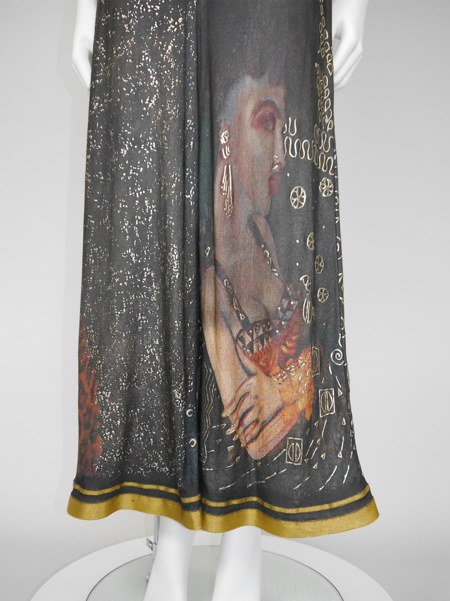 JEAN PAUL GAULTIER Spring 1989 Vintage Rare Jumpsuit w/ Elaborate Print Size S-M