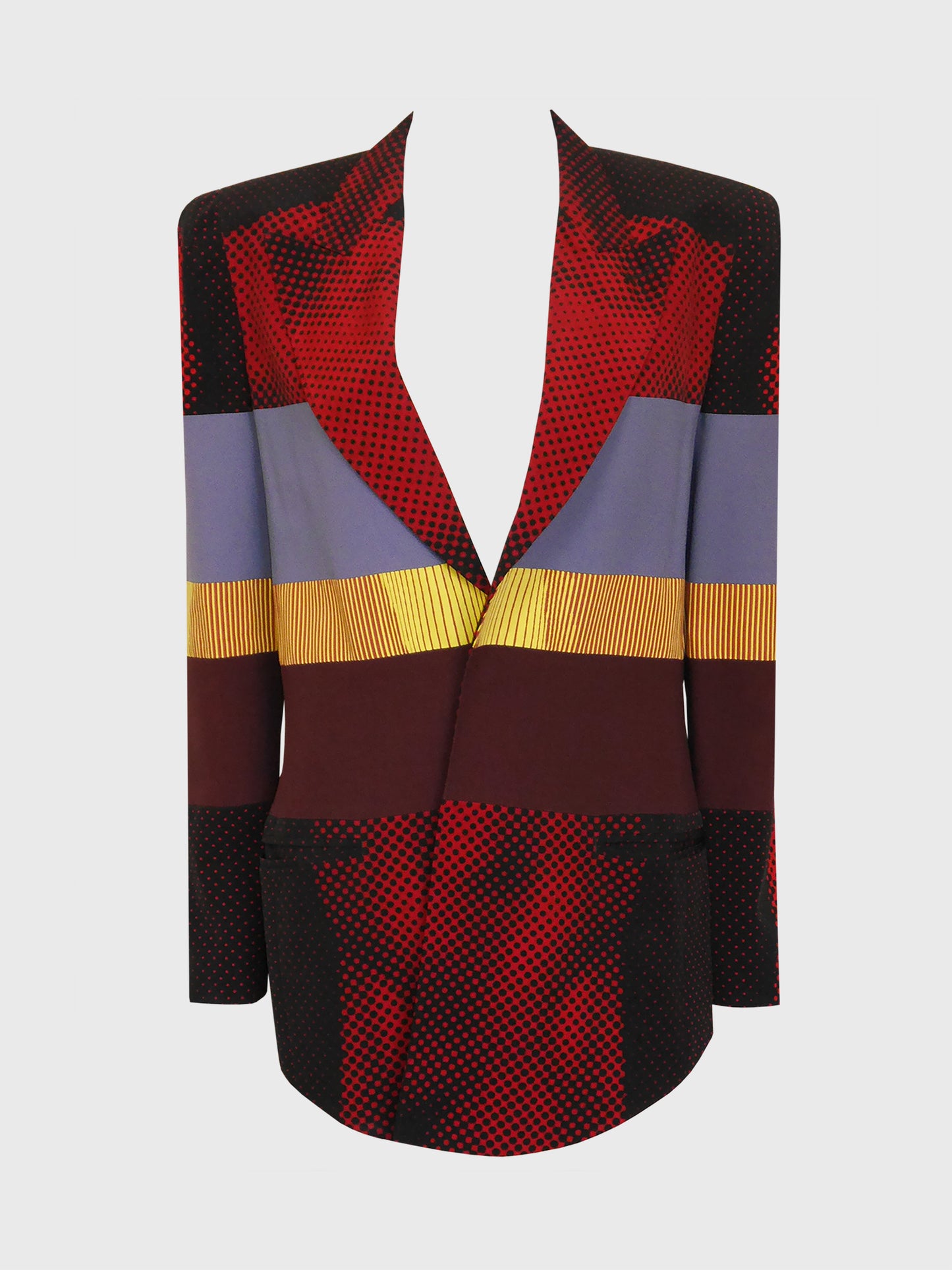 JEAN PAUL GAULTIER Spring 1996 Cyberbaba Body Illusion Jacket