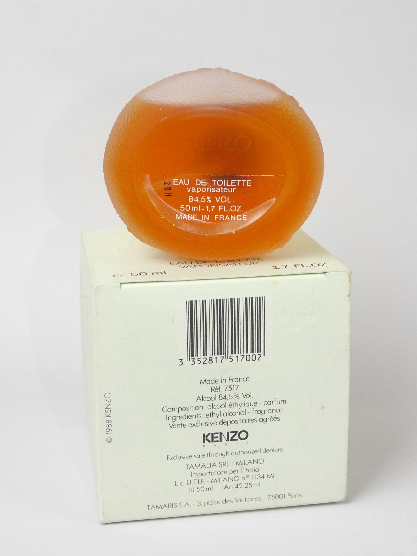 KENZO by Kenzo (1988) 50 ml Eau de Toilette EdT Natural Spray Vintage Perfume Parfum Original Version
