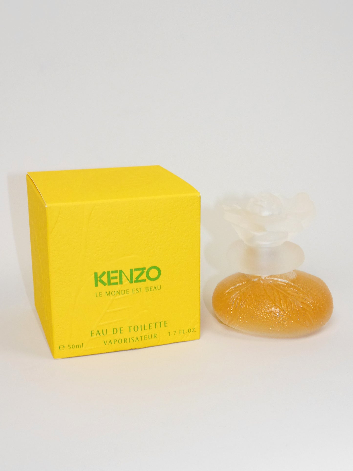 KENZO Le Monde est Beau (1997) 50 ml Eau de Toilette EdT Natural Spray Vintage Perfume Parfum First Version