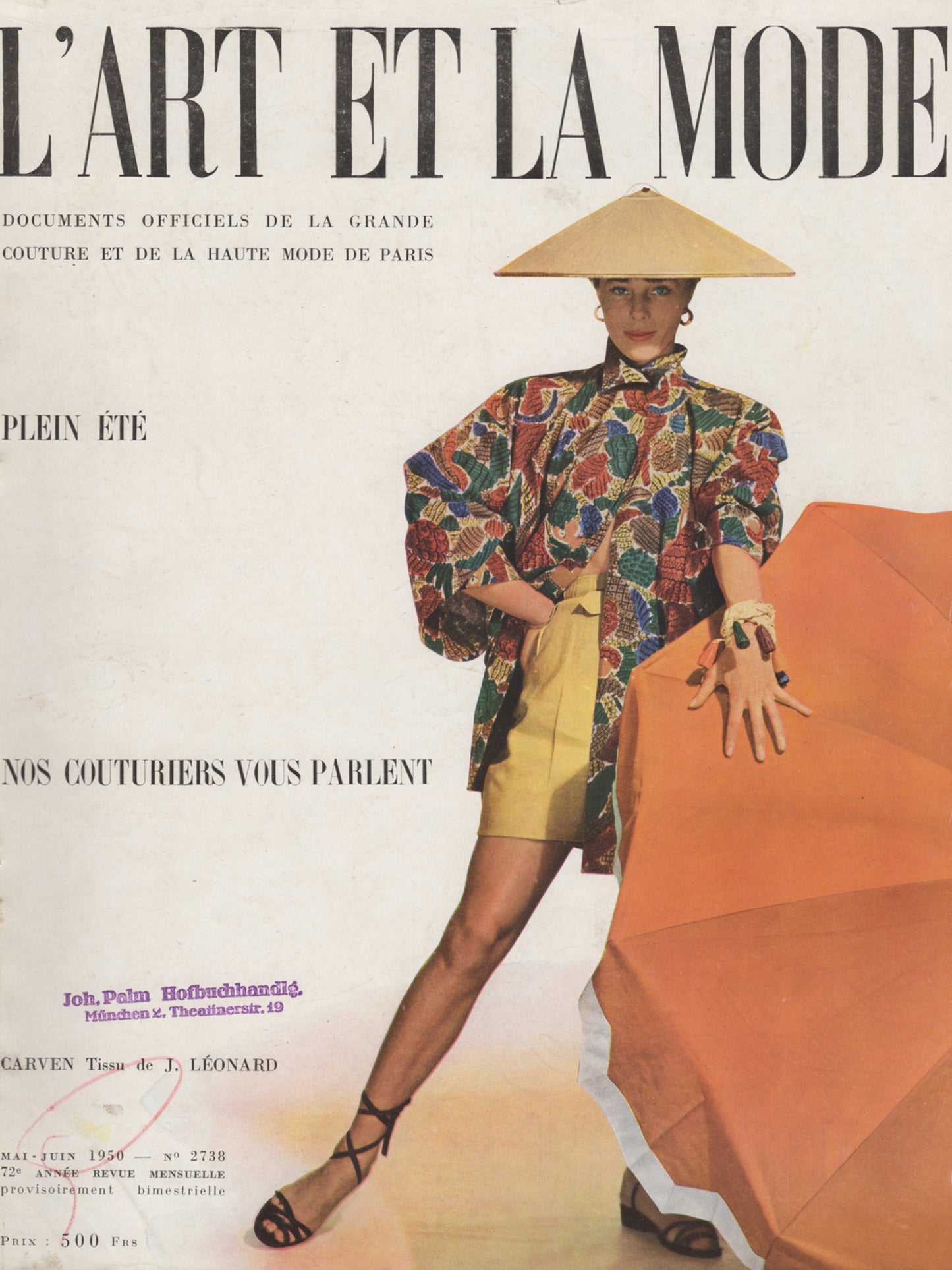 L'ART ET LA MODE May/June 1950