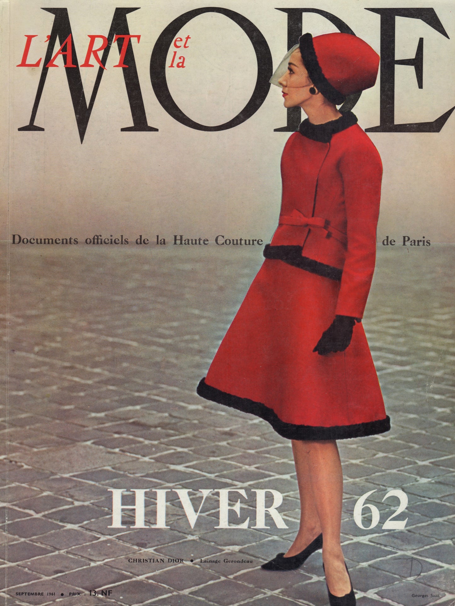 L'ART ET LA MODE September 1961