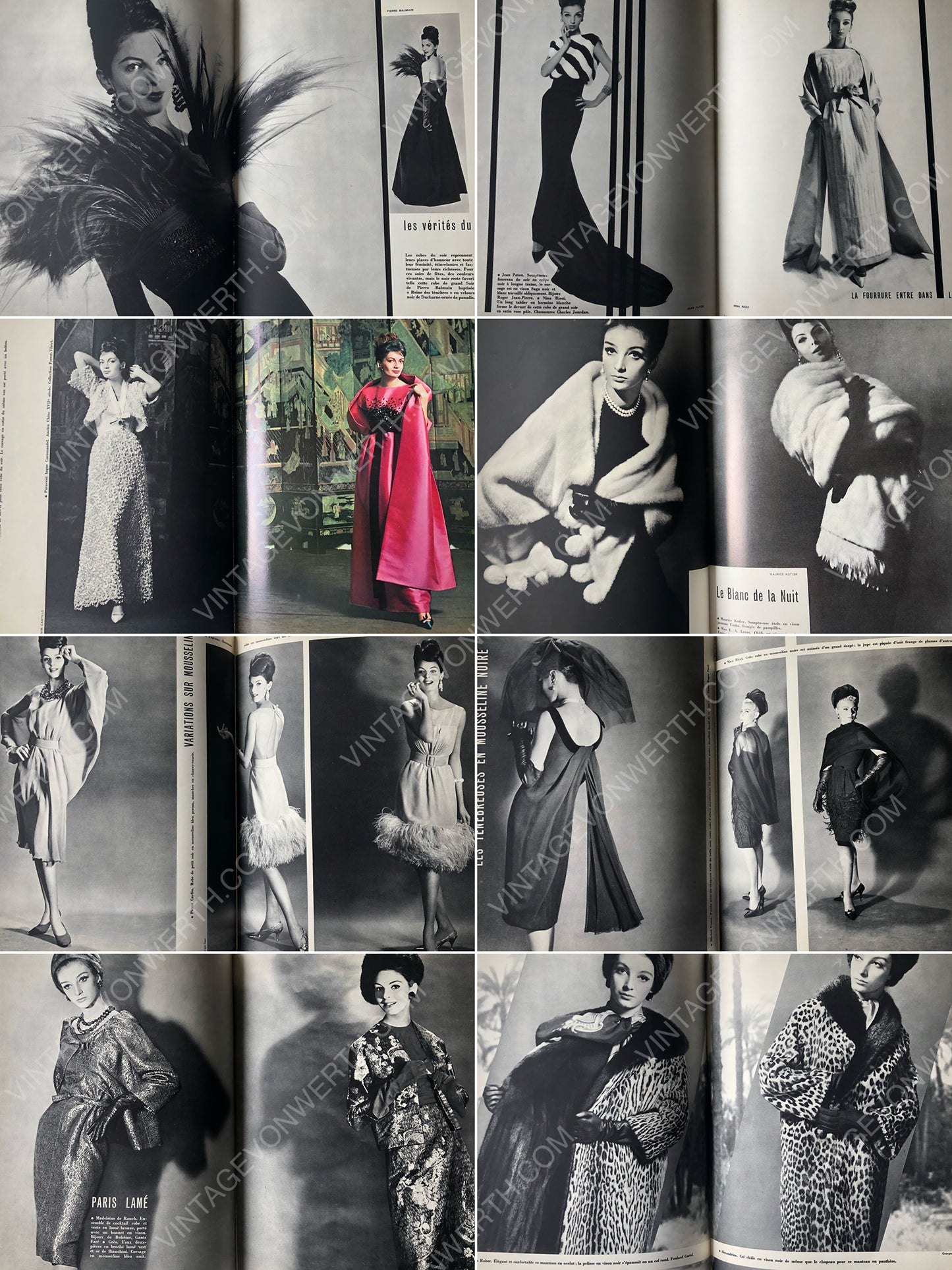 L'ART ET LA MODE December 1962/January 1963