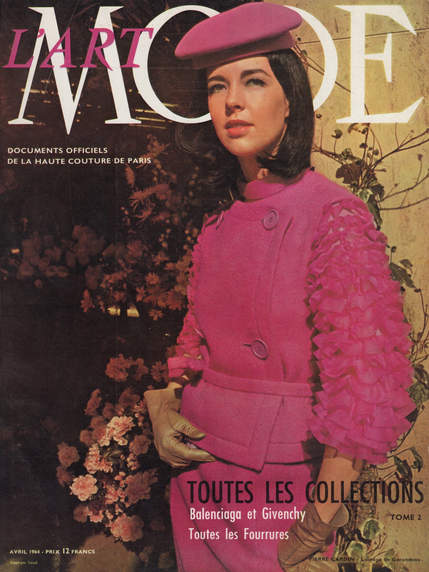 L'ART ET LA MODE April 1964