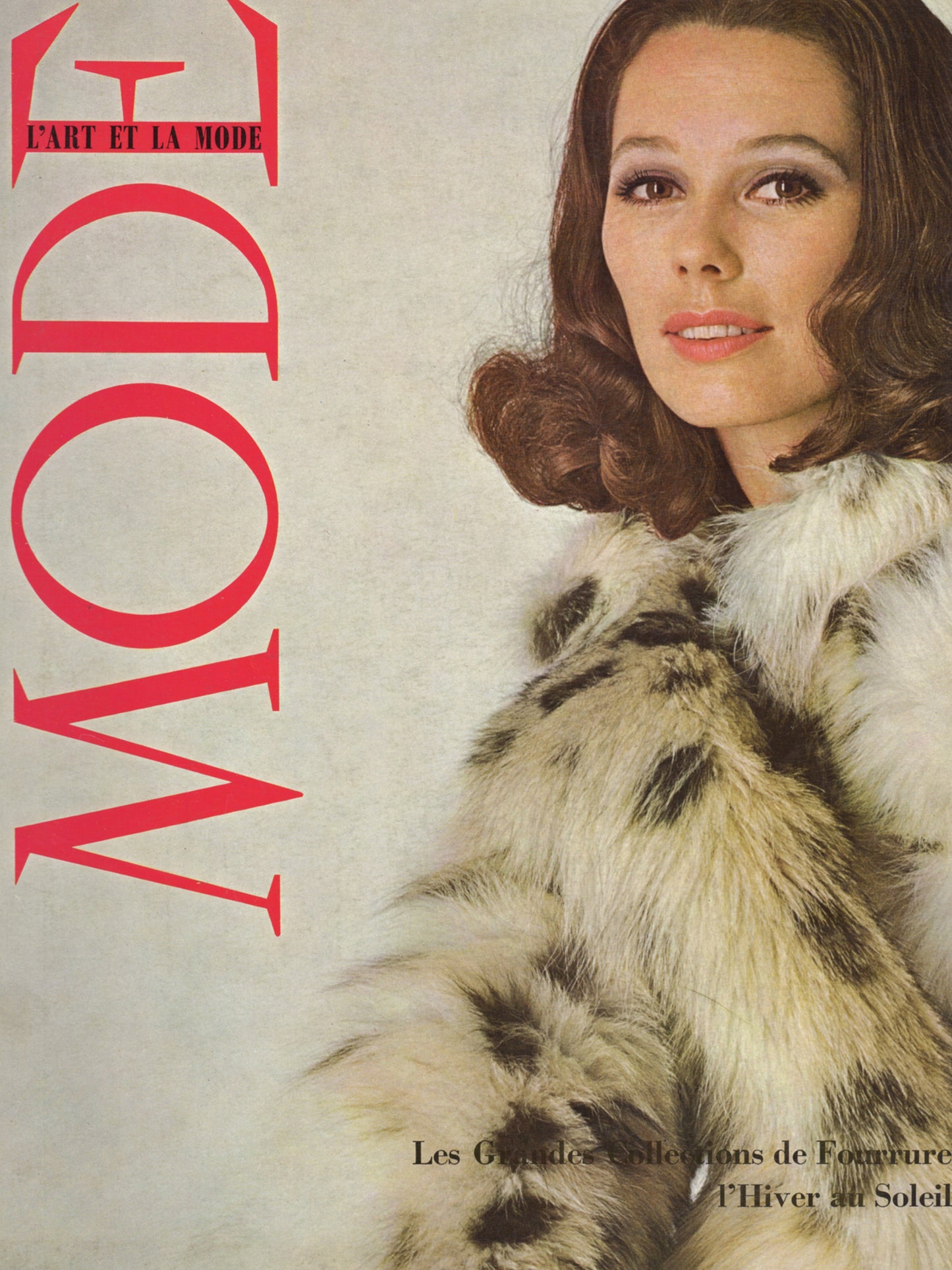 L'ART ET LA MODE November 1968