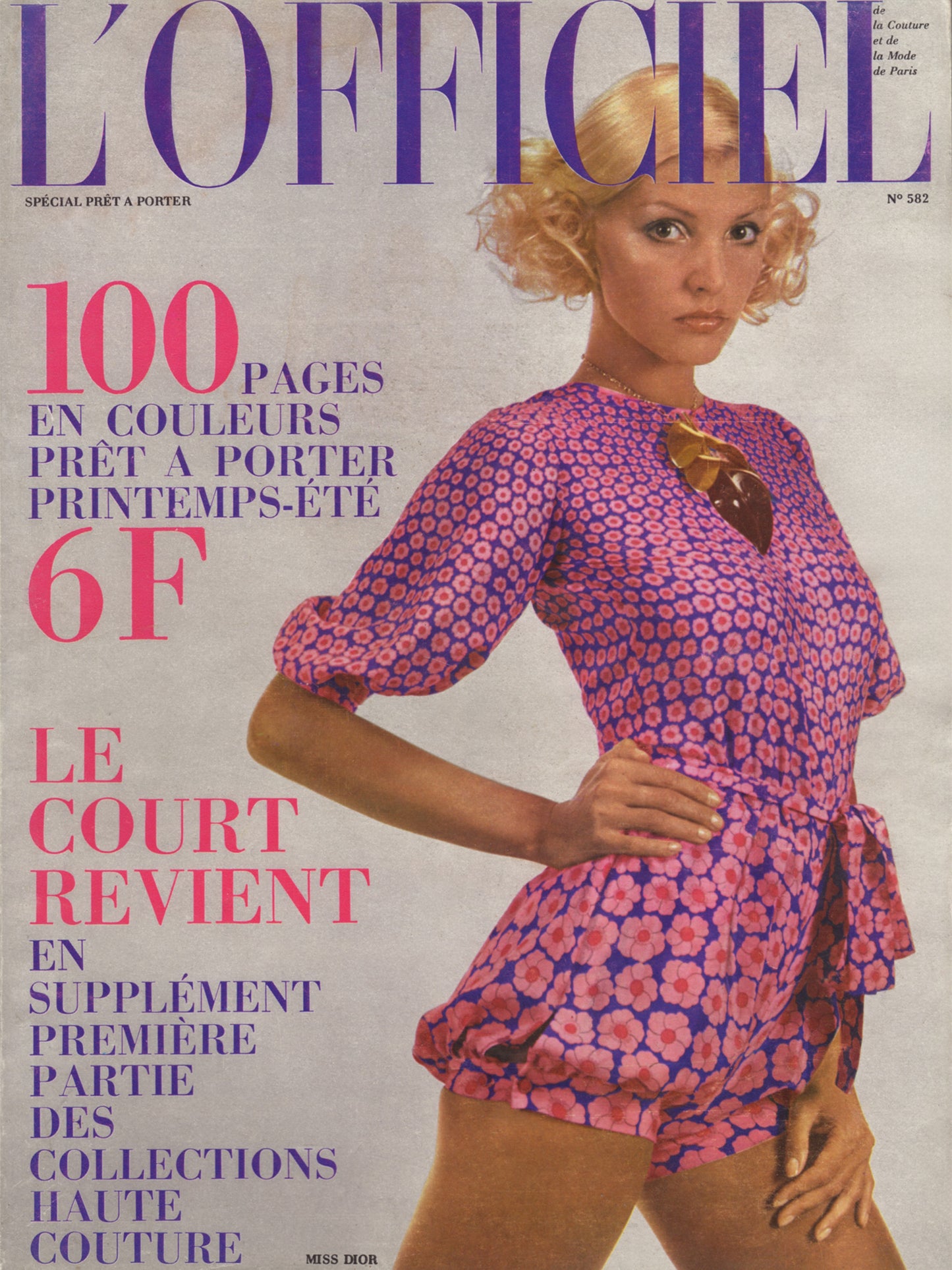 L'OFFICIEL PARIS February 1971